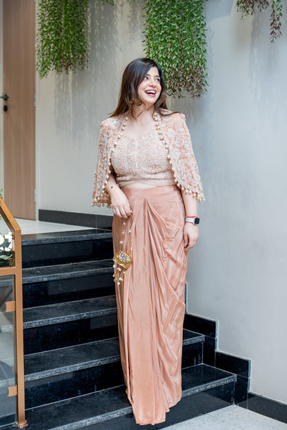 Anahita Hand Embroidered Three Piece Set