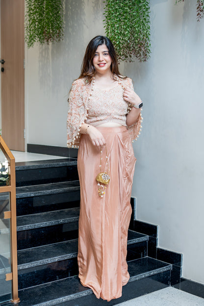 Anahita Hand Embroidered Three Piece Set