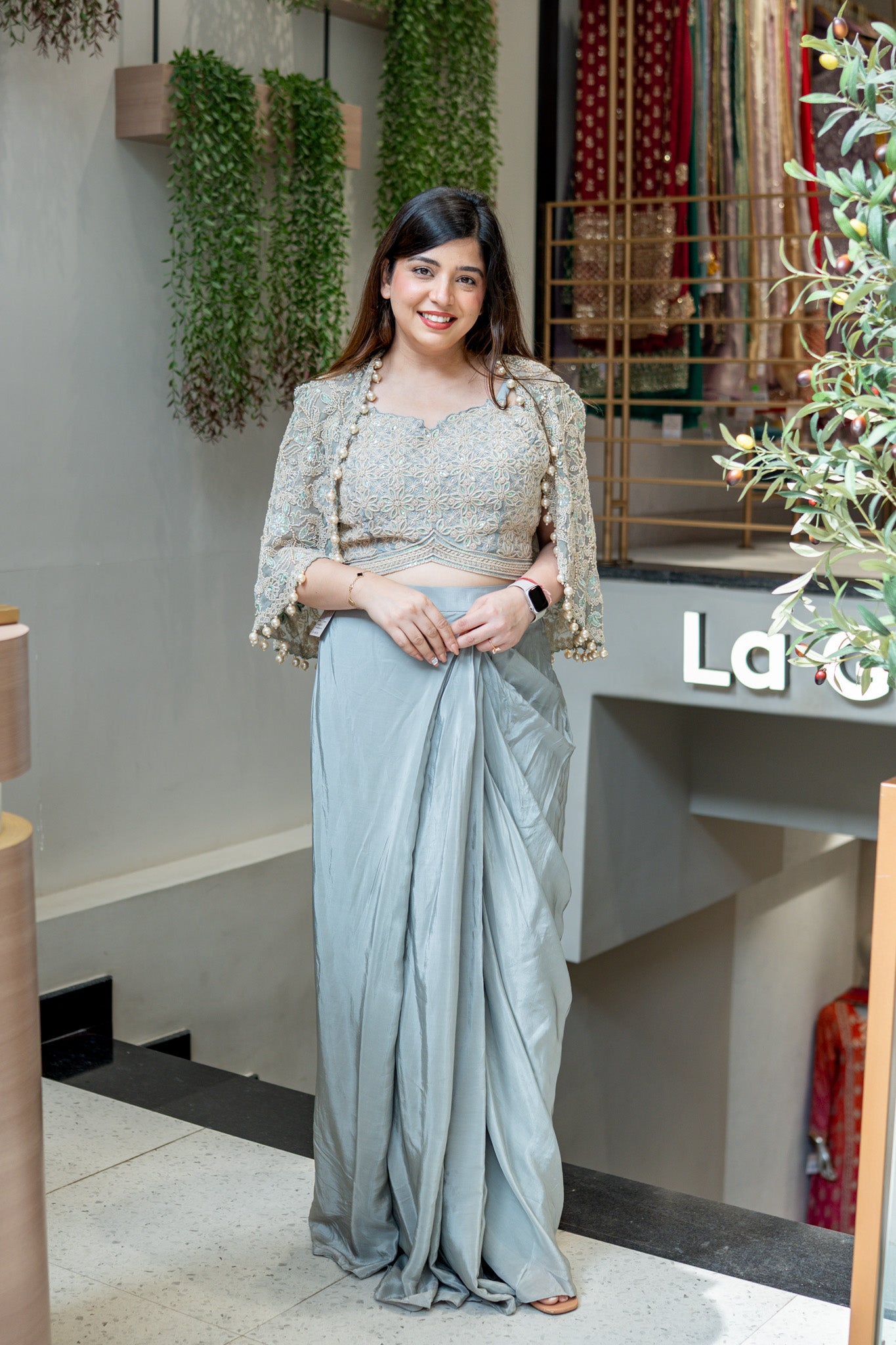 Anahita Hand Embroidered Three Piece Set