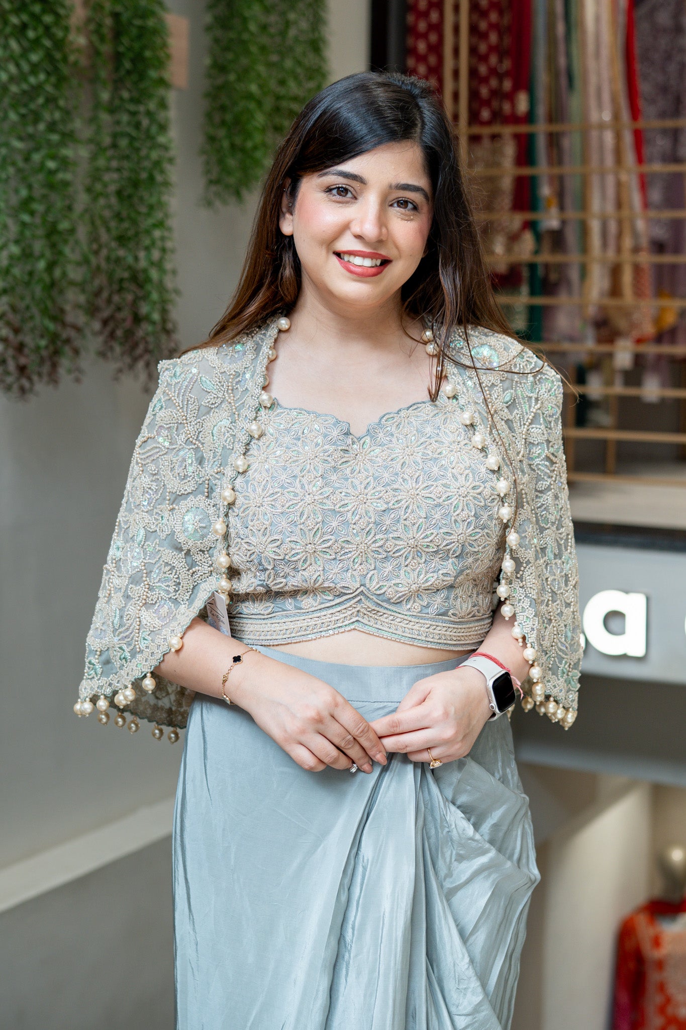 Anahita Hand Embroidered Three Piece Set