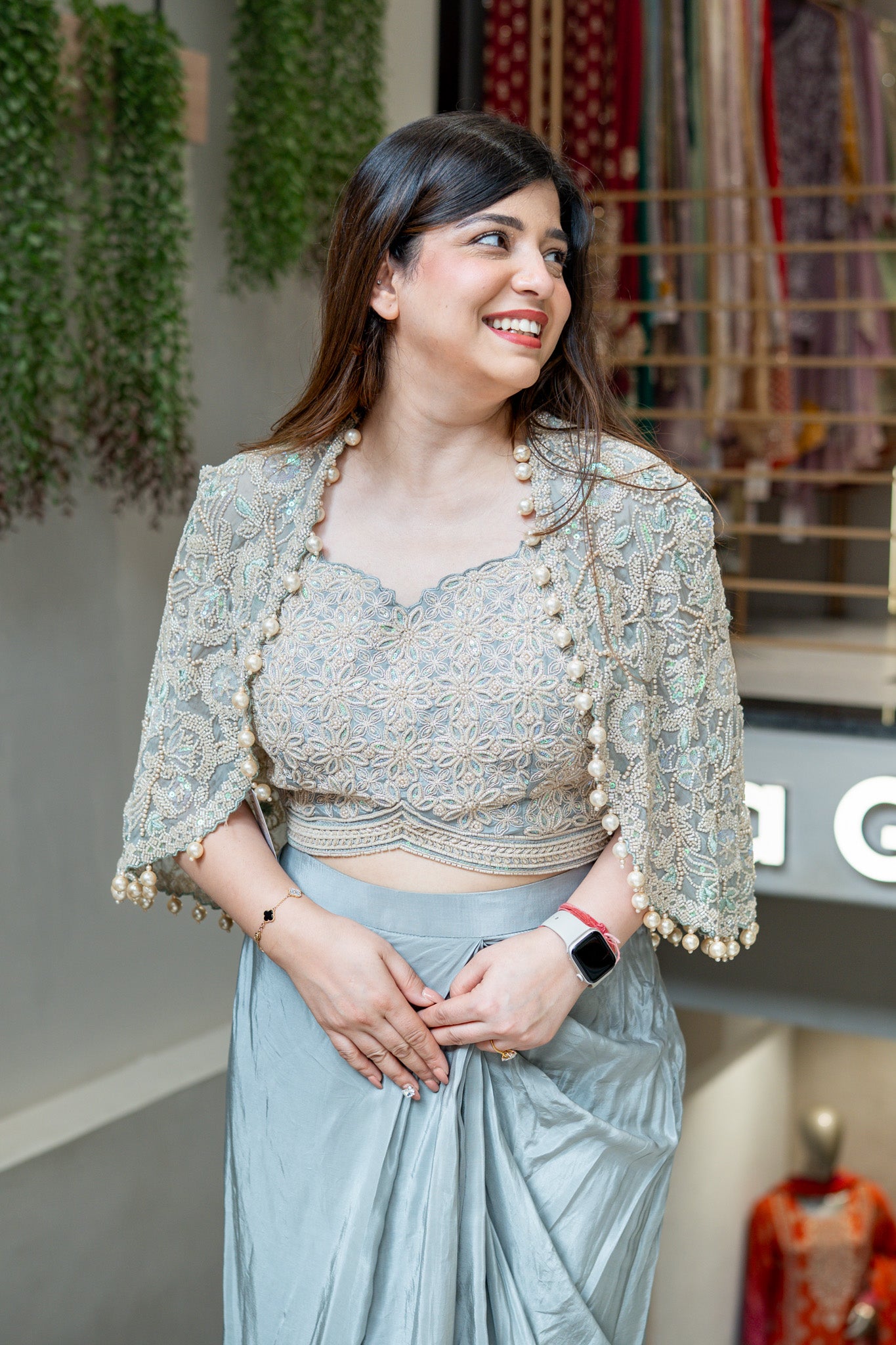 Anahita Hand Embroidered Three Piece Set
