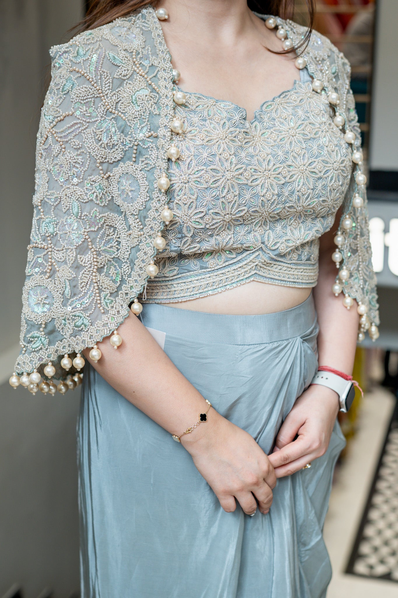 Anahita Hand Embroidered Three Piece Set