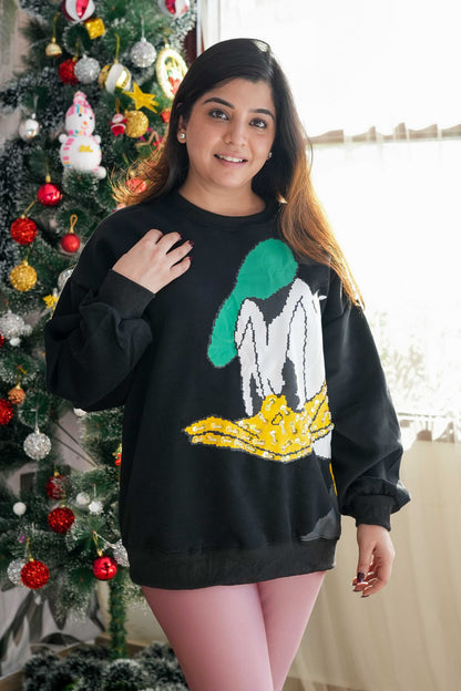 Amira Donald Duck Sweatshirt