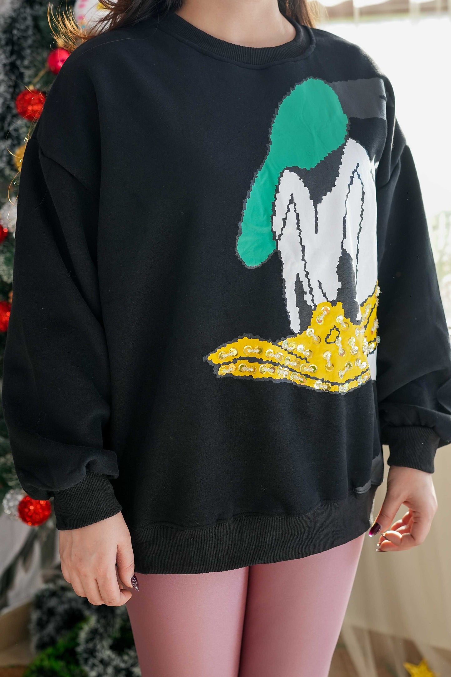 Amira Donald Duck Sweatshirt