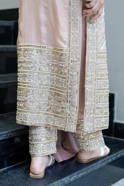 Revati Hand Embroidered Suit Set