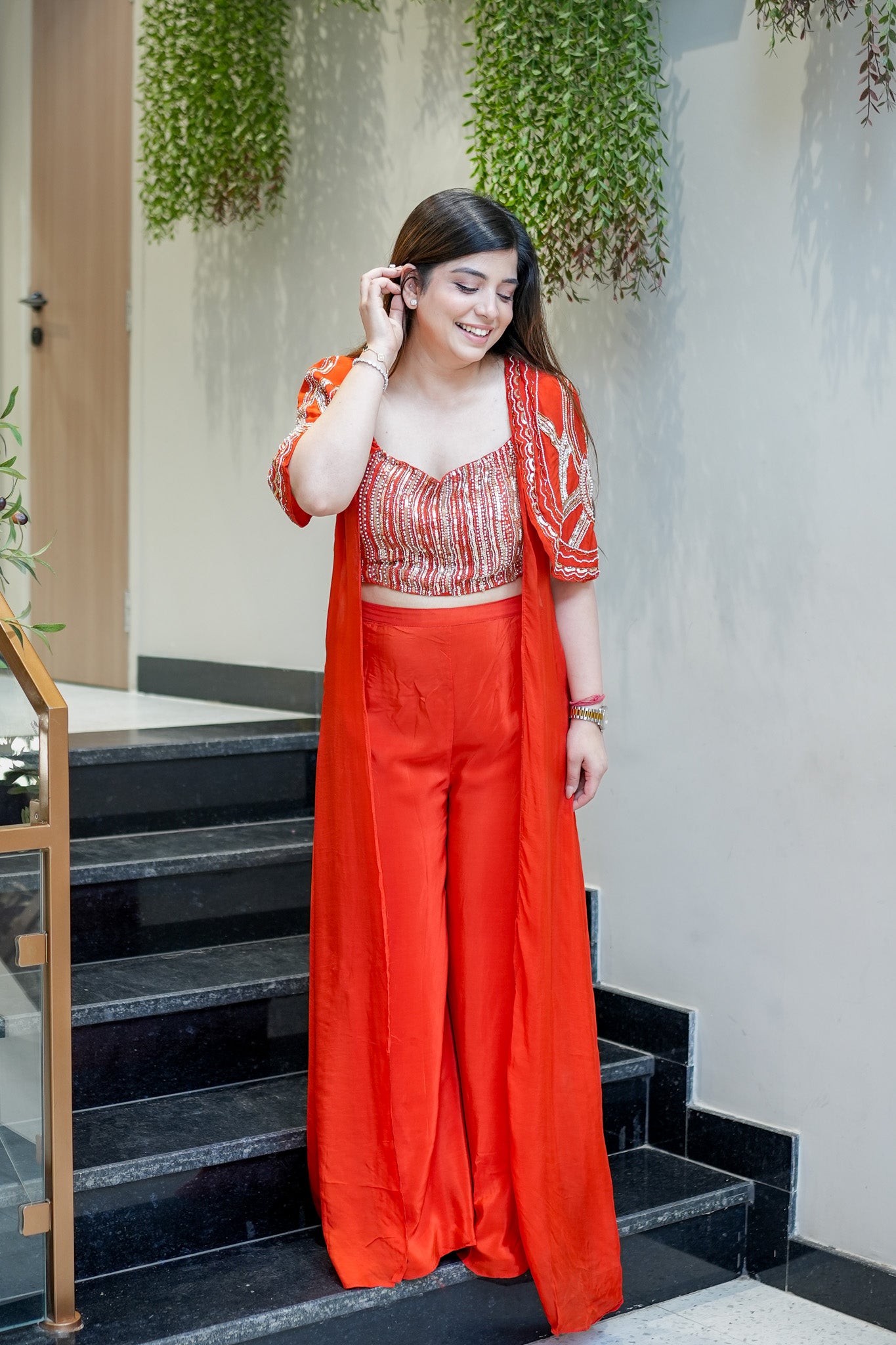 Ramaya Embroidered Three Piece Set