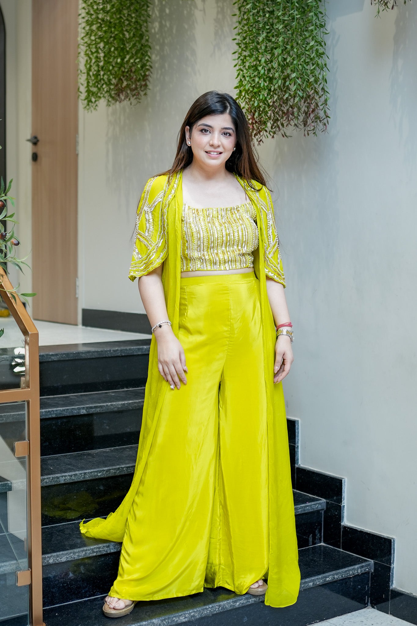 Ramaya Embroidered Three Piece Set