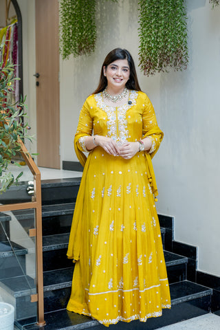 Tashi Embroidered Anarkali