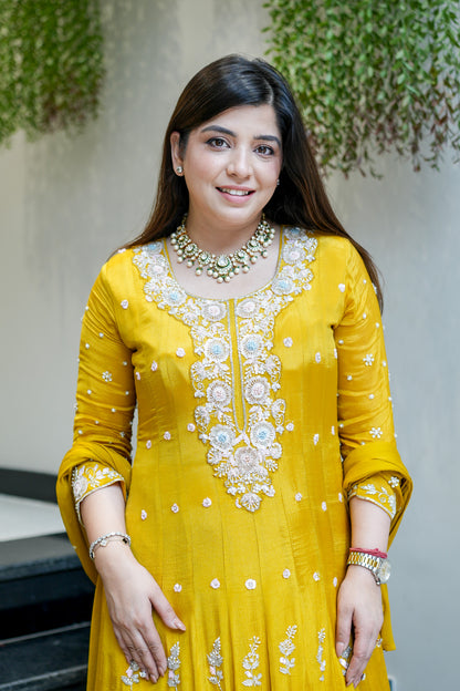 Tashi Embroidered Anarkali