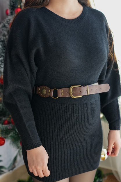 Miro Knitted Dress With Belt