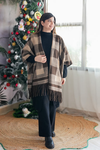 solie Premium Woollen Cape