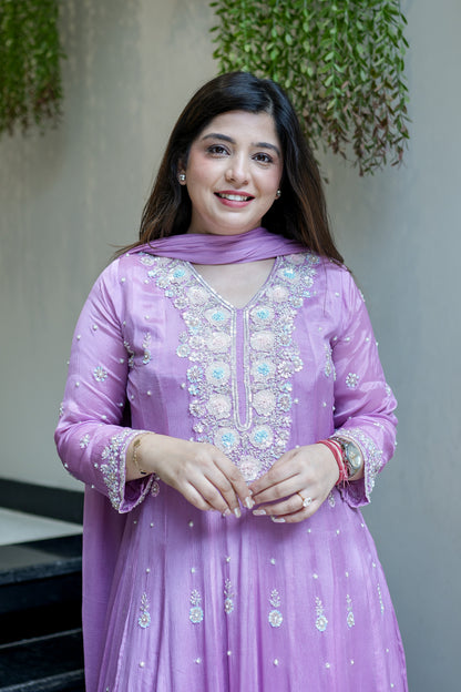 Saniah Embroidered Anarkali