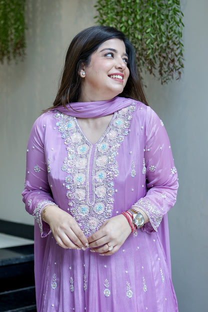 Saniah Embroidered Anarkali