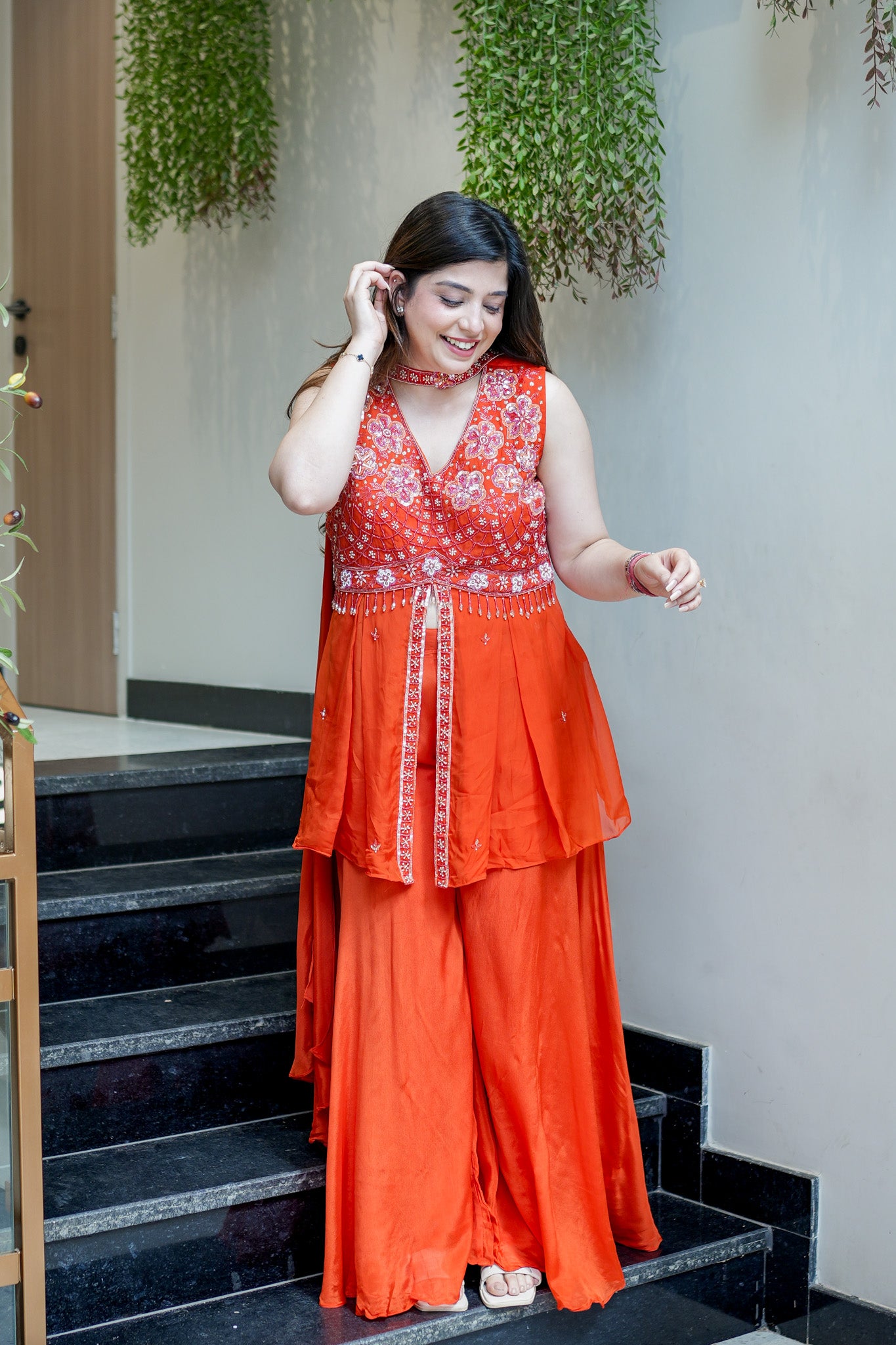 Dhana Embroidered Garara Set