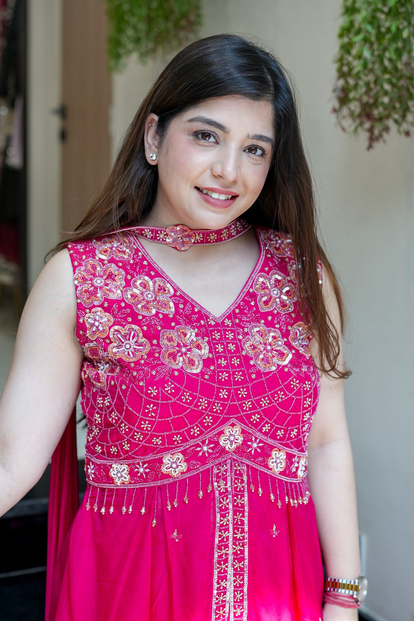 Dhana Embroidered Garara Set