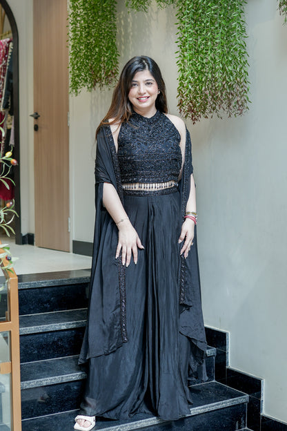 Sukti Hand Embroidered Three Piece Set