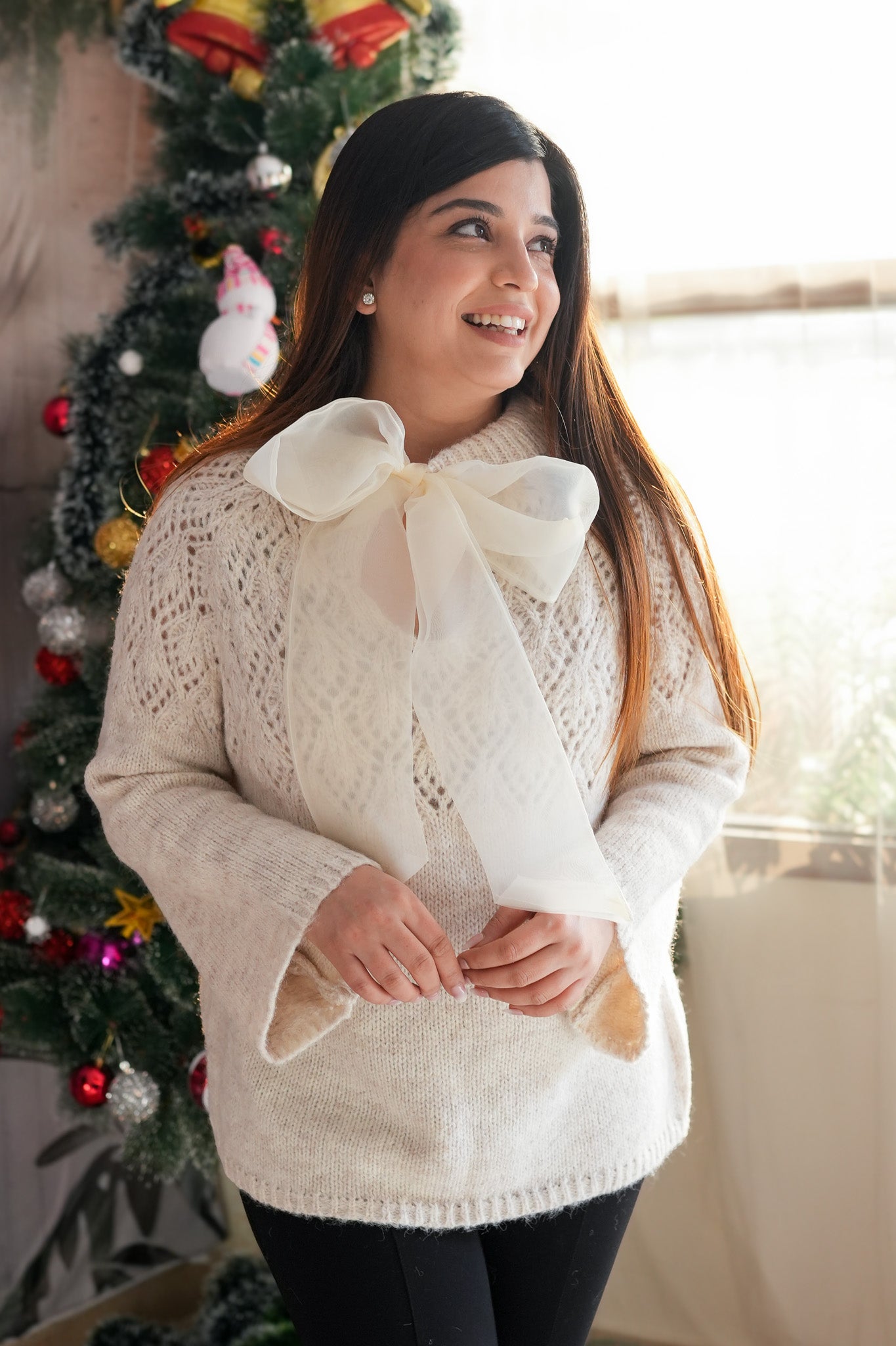 Acadia Knitted Woollen Top