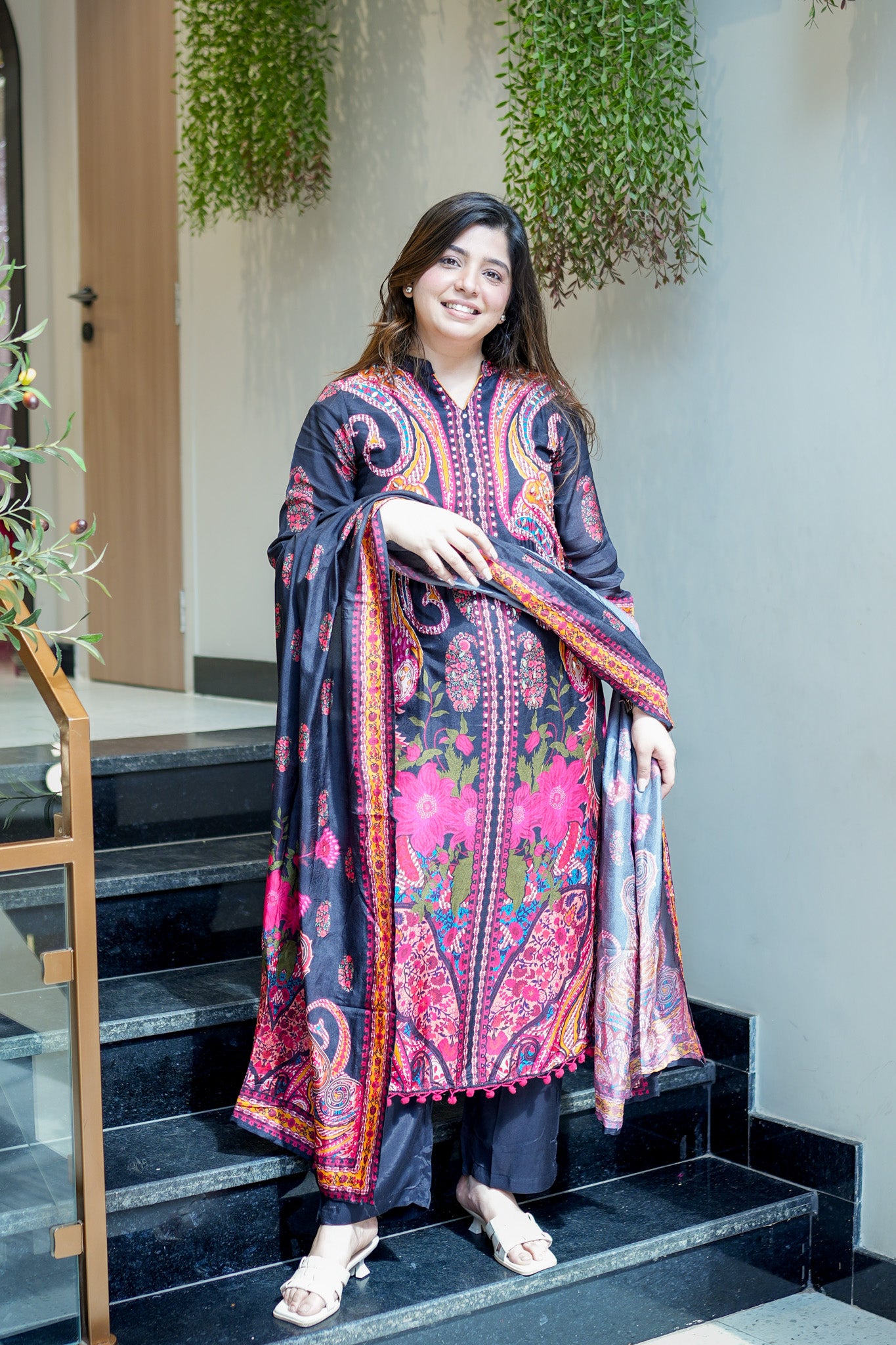 Mani Printed Suit Set