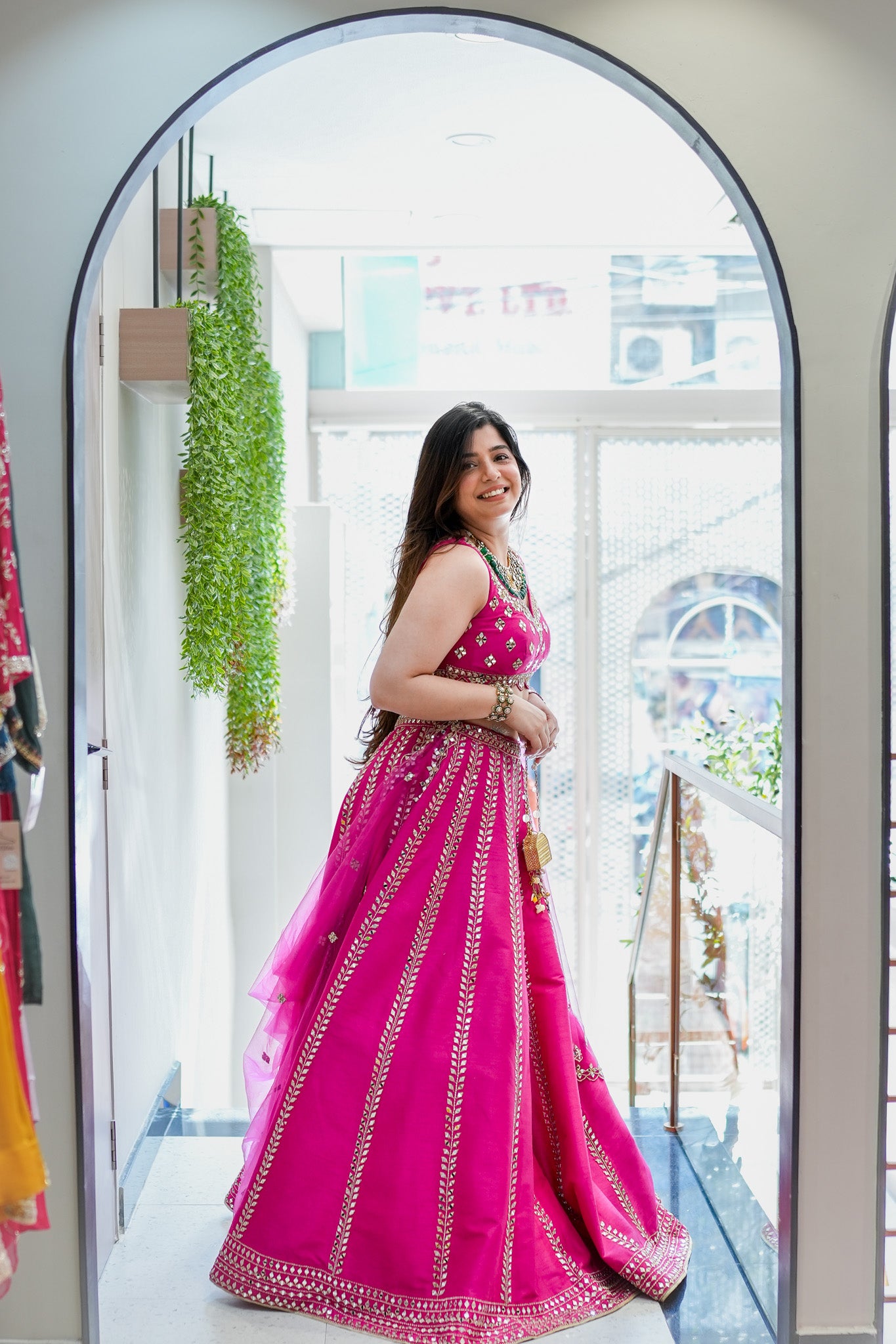 Maavi Mirror Detailing Lehenga