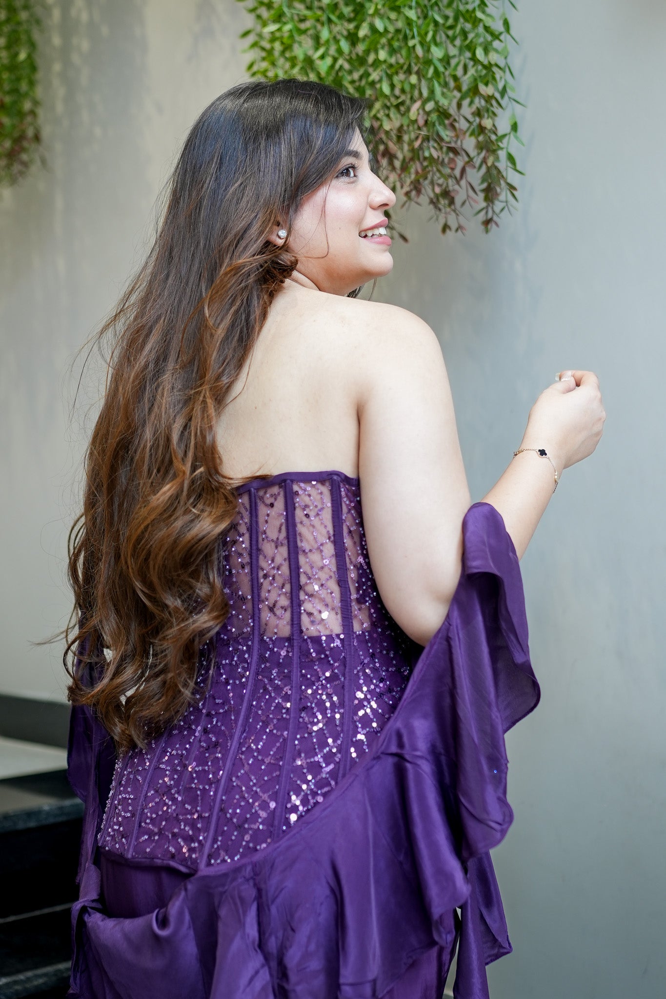 Fiza Embroidered Indowestern Outfit