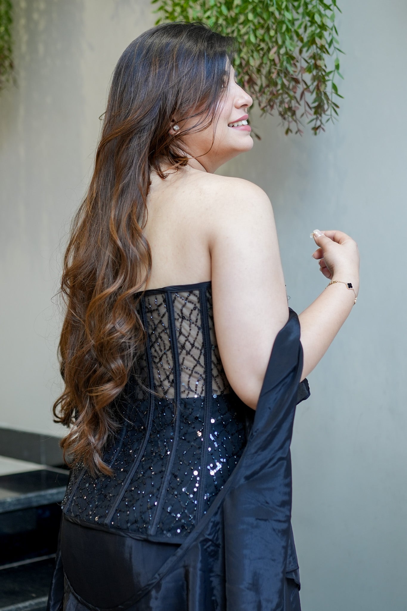 Fiza Embroidered Indowestern Outfit