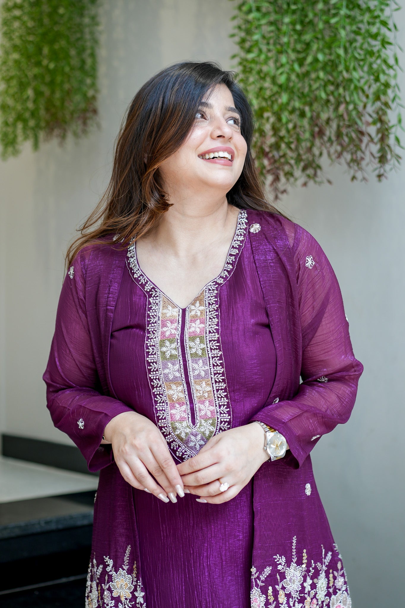 Divira Embroidered Co ord Set