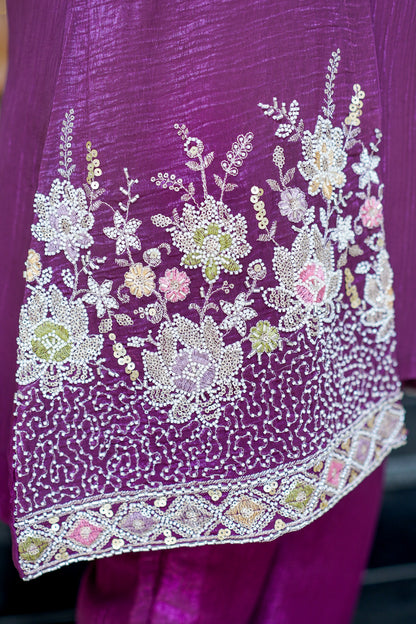Divira Embroidered Co ord Set