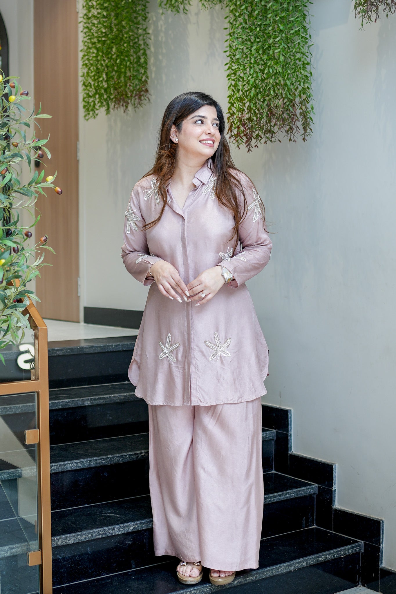 Priyal Embroidered Co ord Set