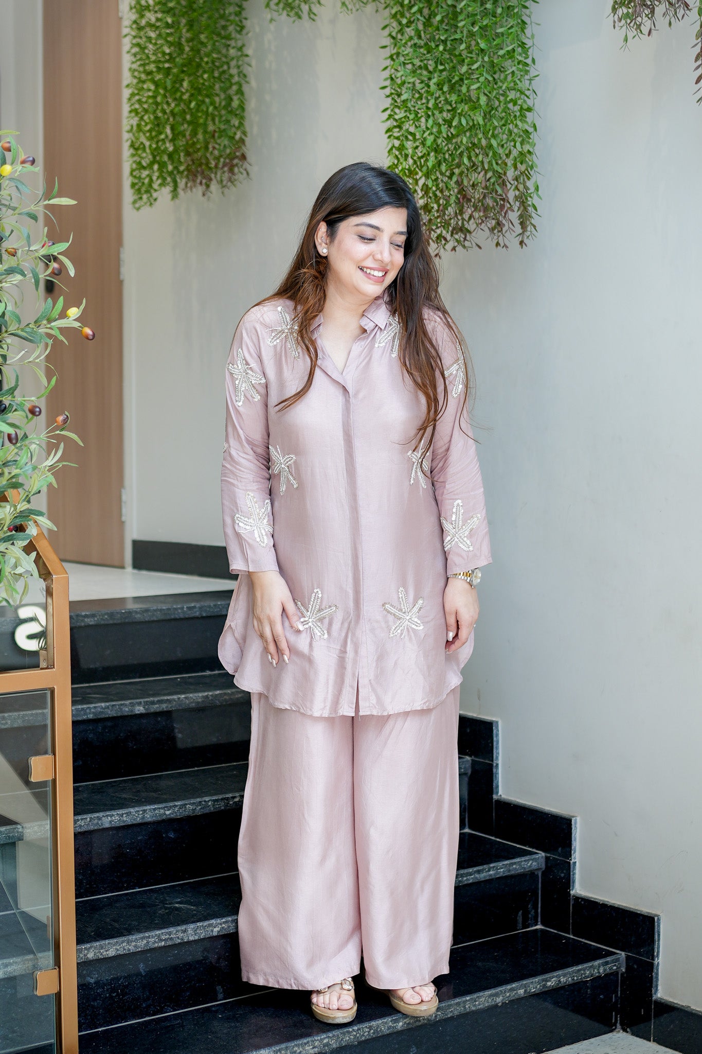 Priyal Embroidered Co ord Set