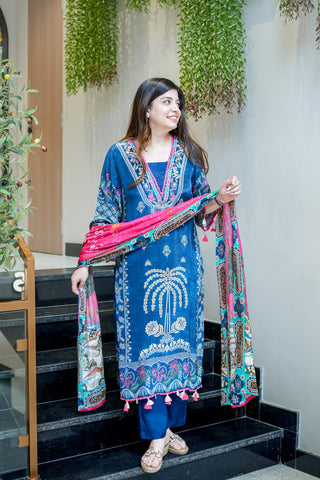 Maya Digital Print Suit Set