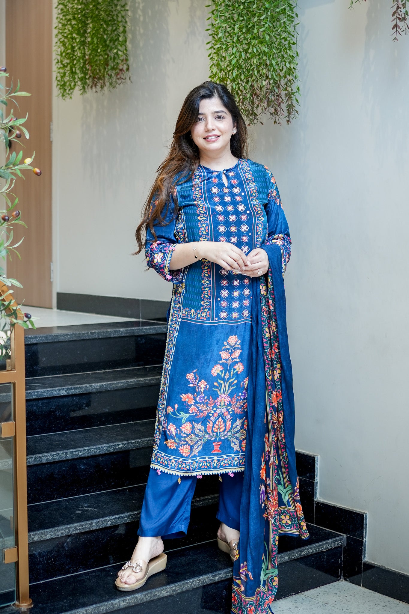 Maya Digital Print Suit Set