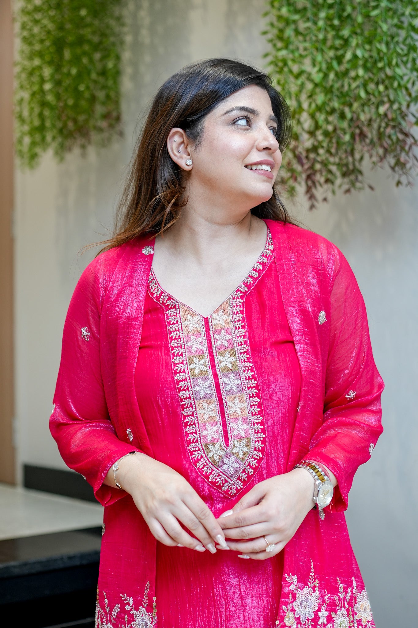 Divira Embroidered Co ord Set