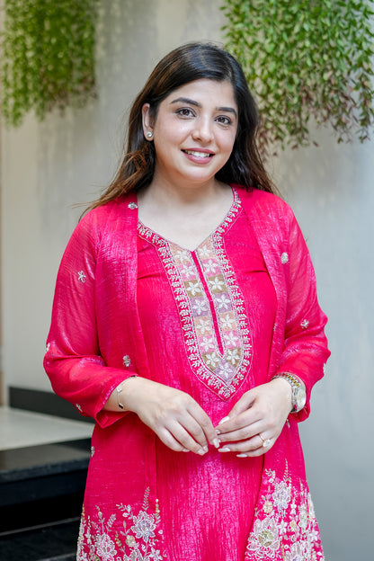 Divira Embroidered Co ord Set