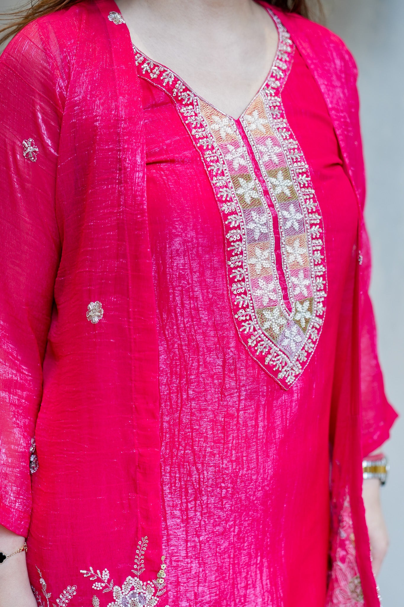 Divira Embroidered Co ord Set