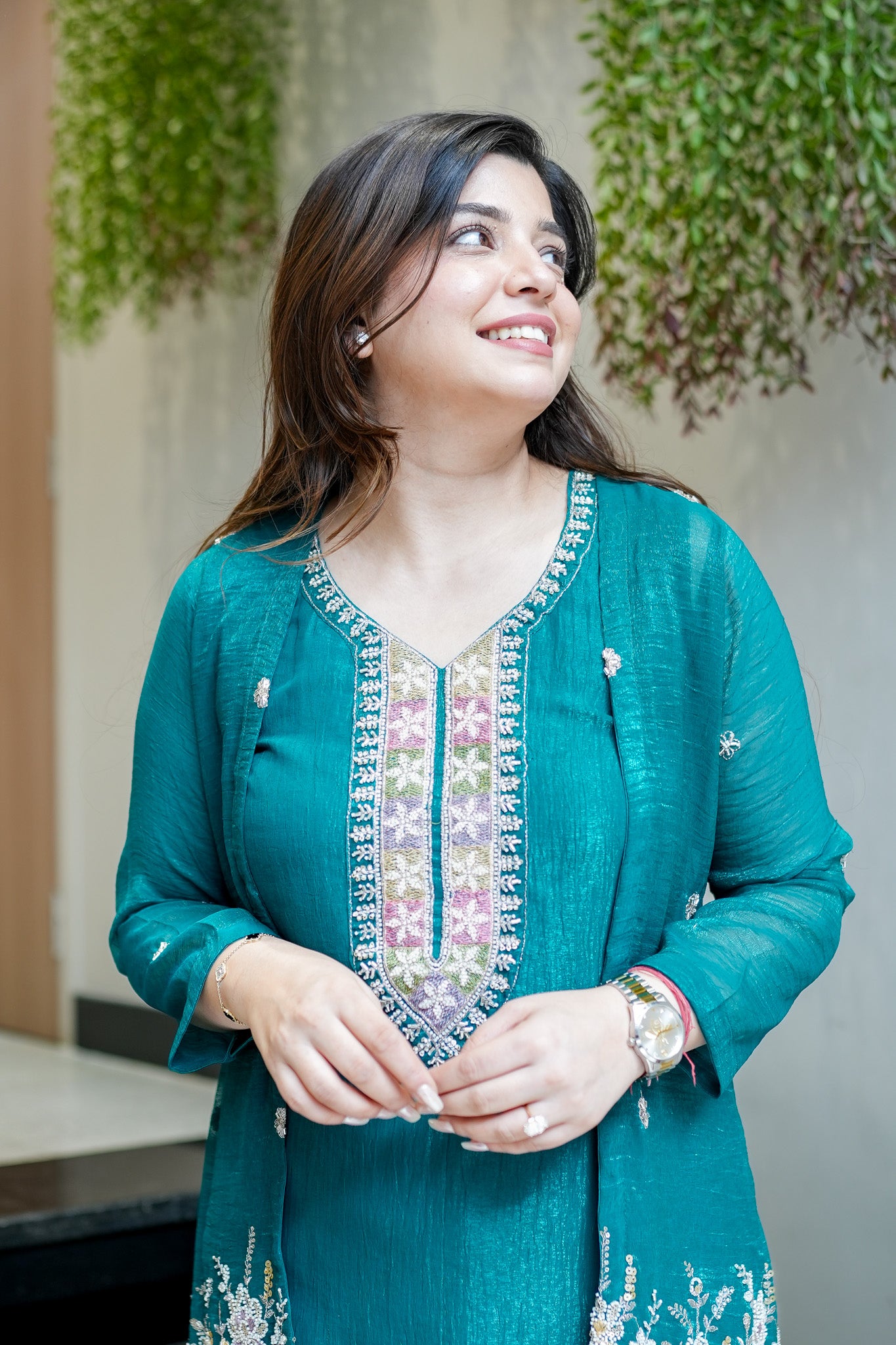 Divira Embroidered Co ord Set