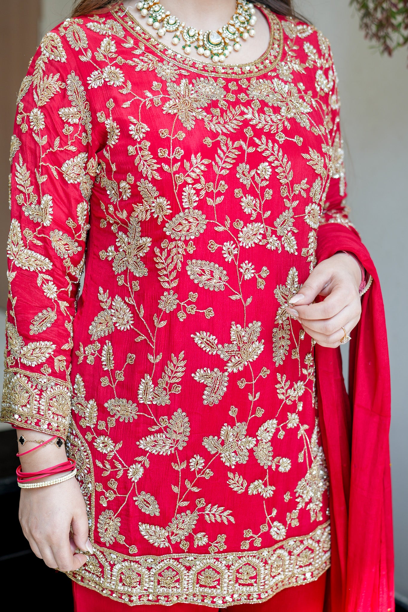 Raabta Hand Embroidered Sharara Set