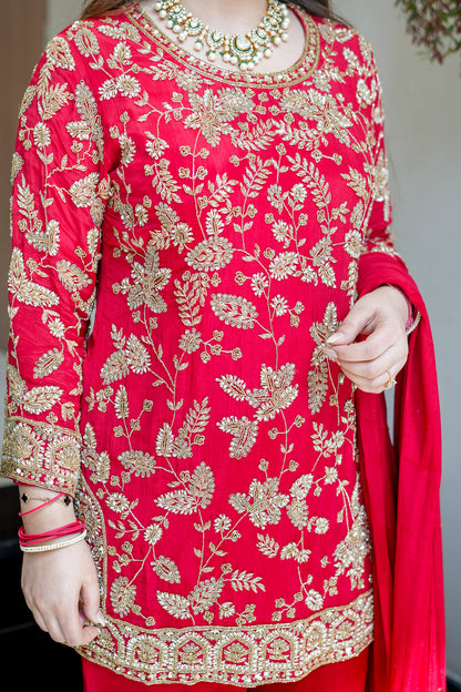Raabta Hand Embroidered Sharara Set