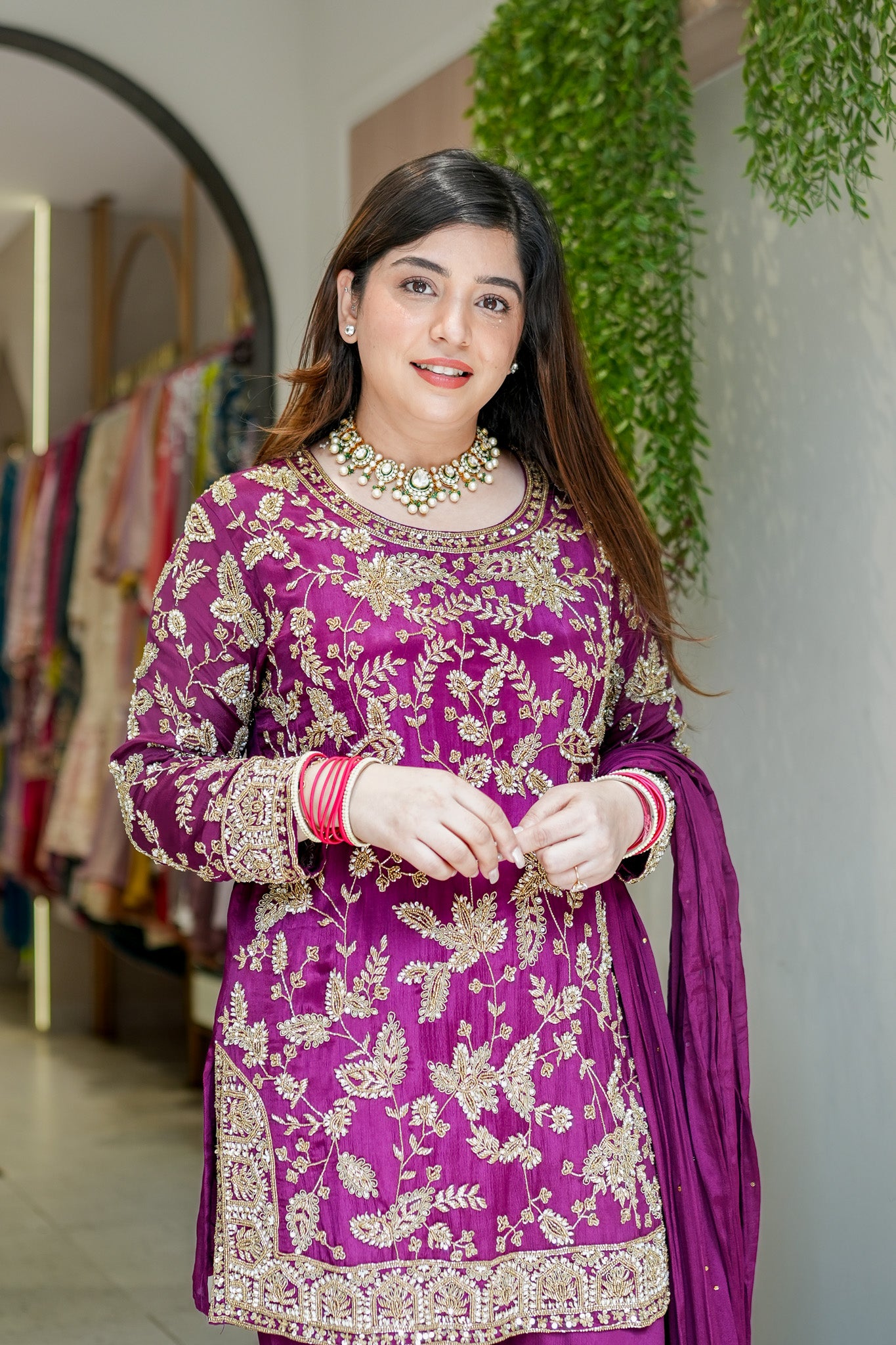 Raabta Hand Embroidered Sharara Set