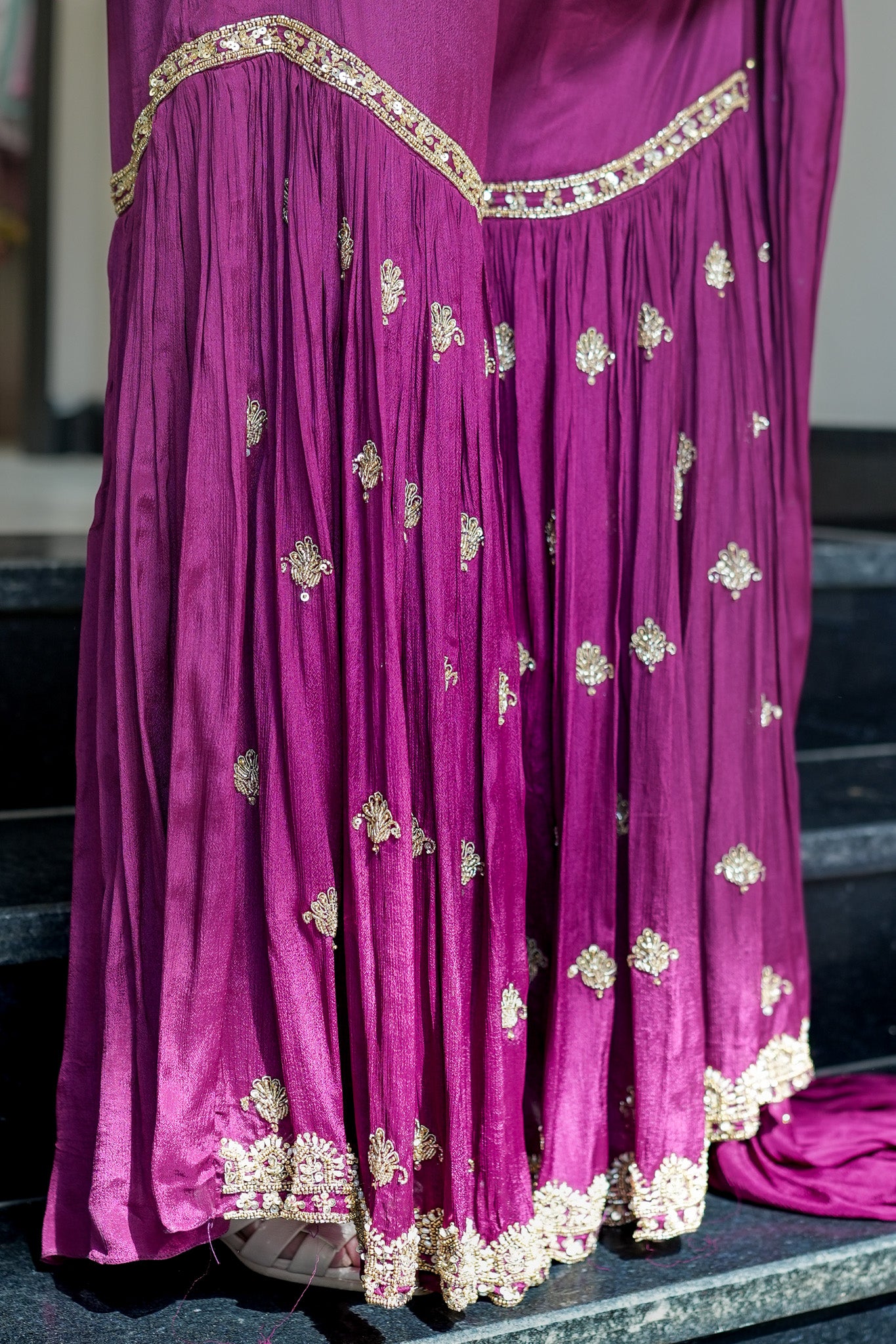Raabta Hand Embroidered Sharara Set