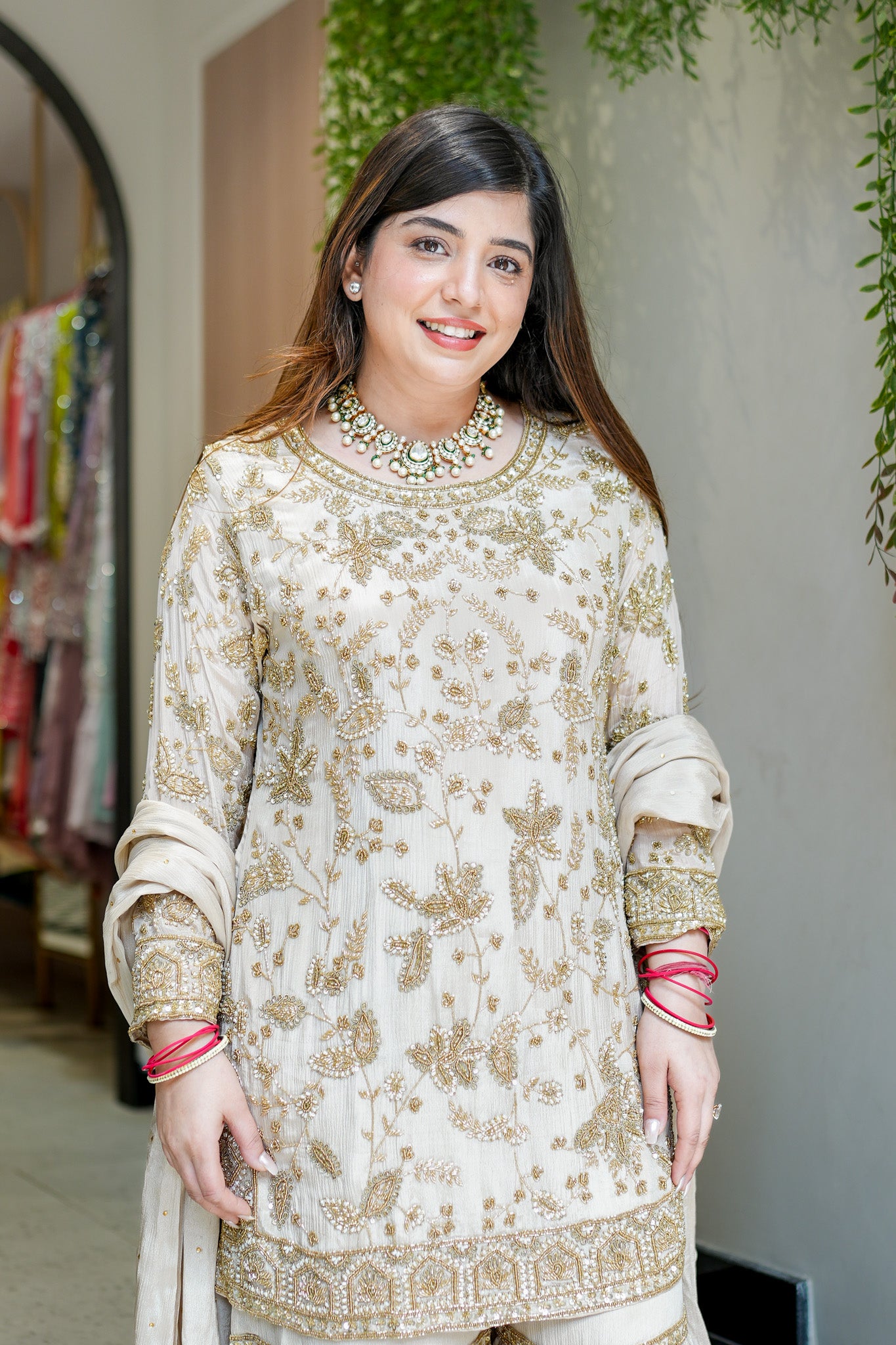Raabta Hand Embroidered Sharara Set