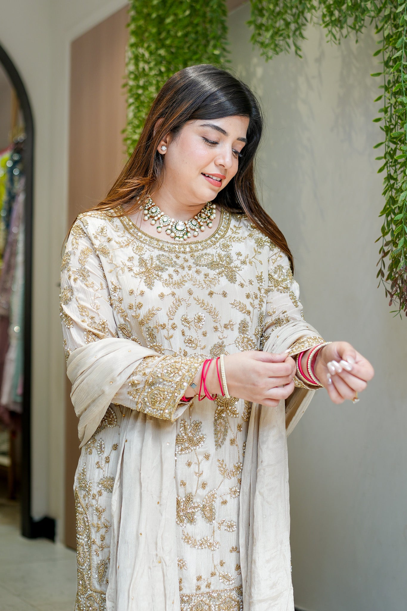 Raabta Hand Embroidered Sharara Set