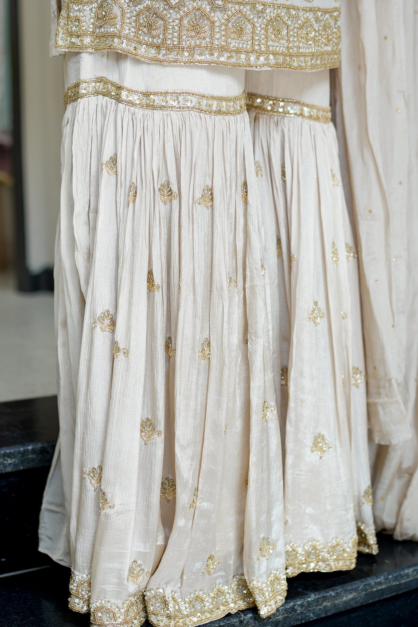 Raabta Hand Embroidered Sharara Set