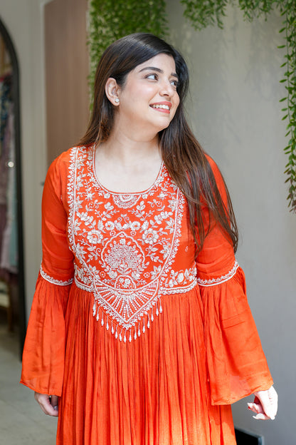 Rinayat Embroidered Maxi Dress
