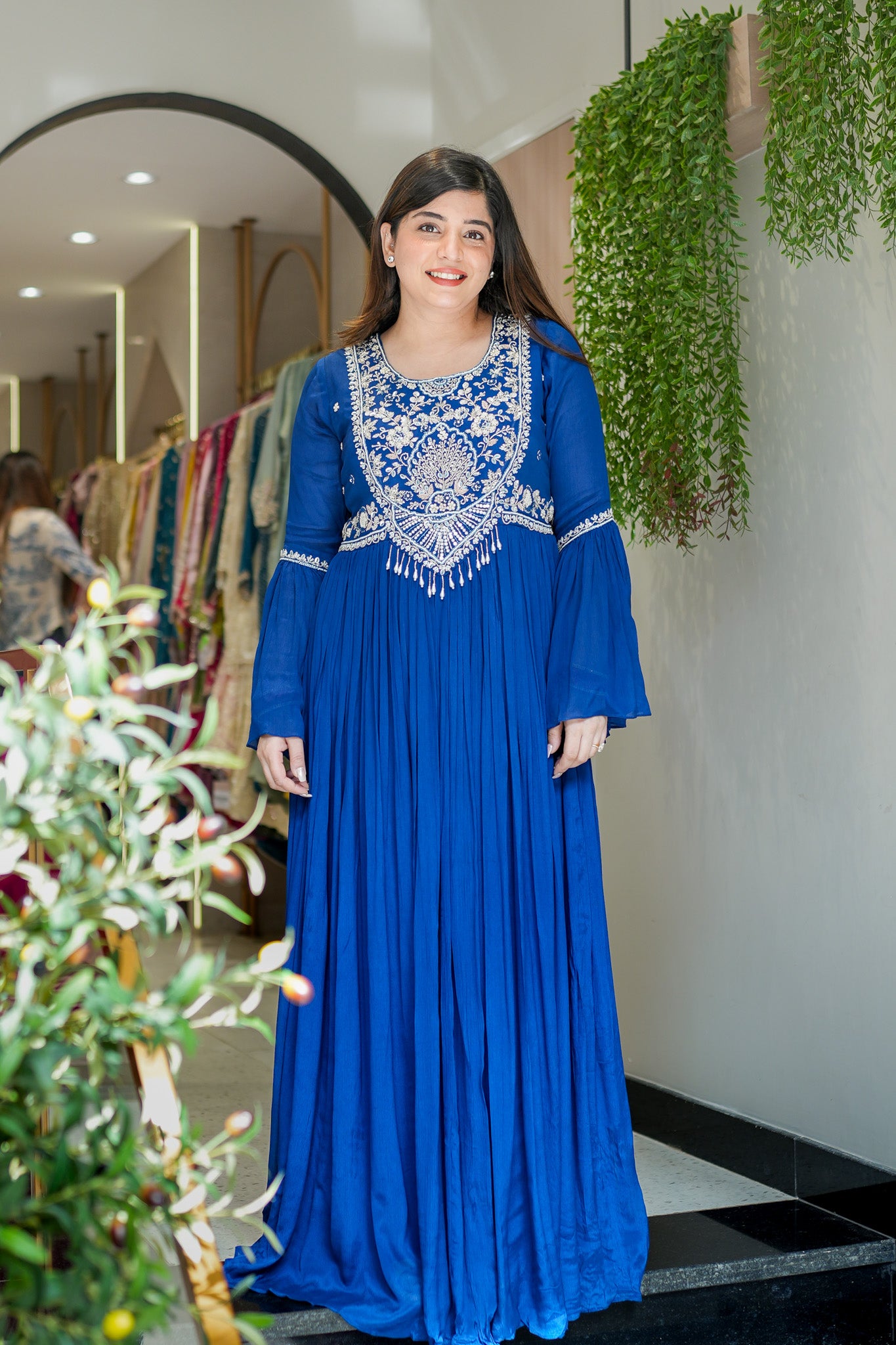 Rinayat Embroidered Maxi Dress