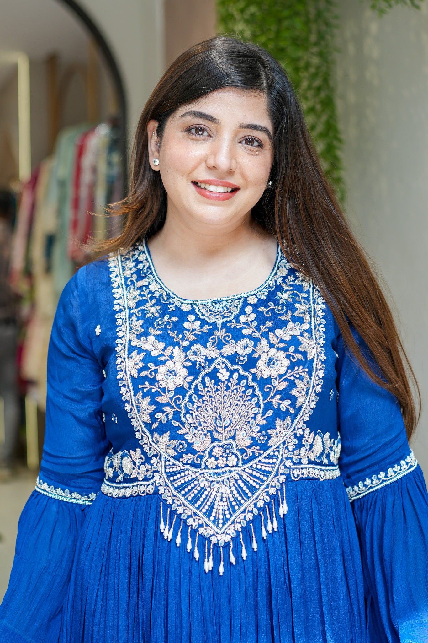 Rinayat Embroidered Maxi Dress
