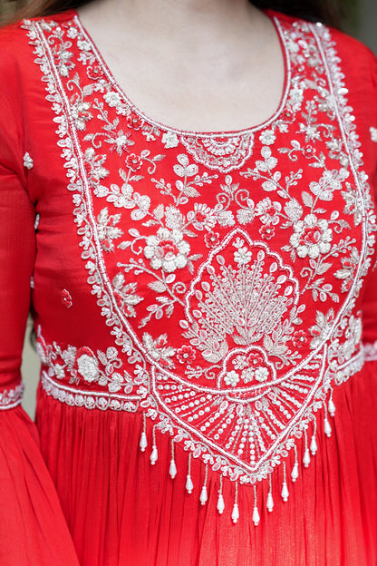 Rinayat Embroidered Maxi Dress