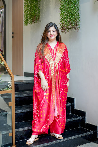 Eira Bandhani Print Co ord Set
