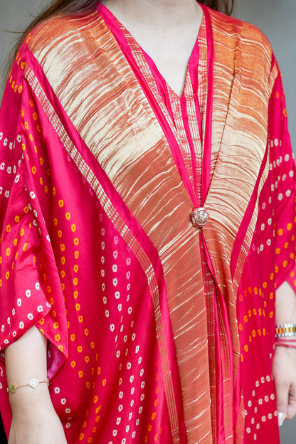 Eira Bandhani Print Co ord Set