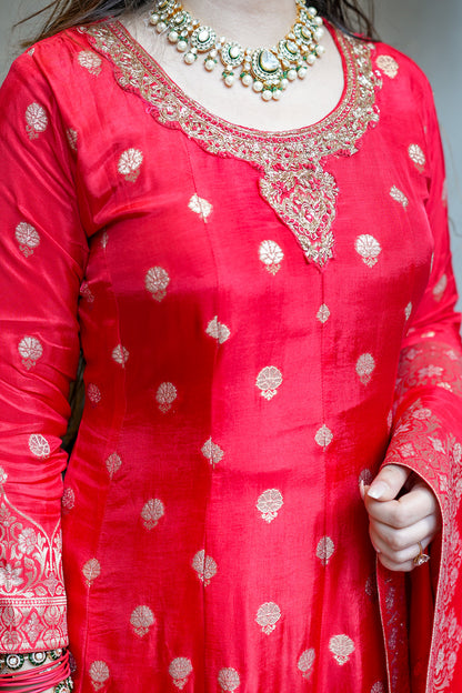 Noore Banarasi Anarkali Suit