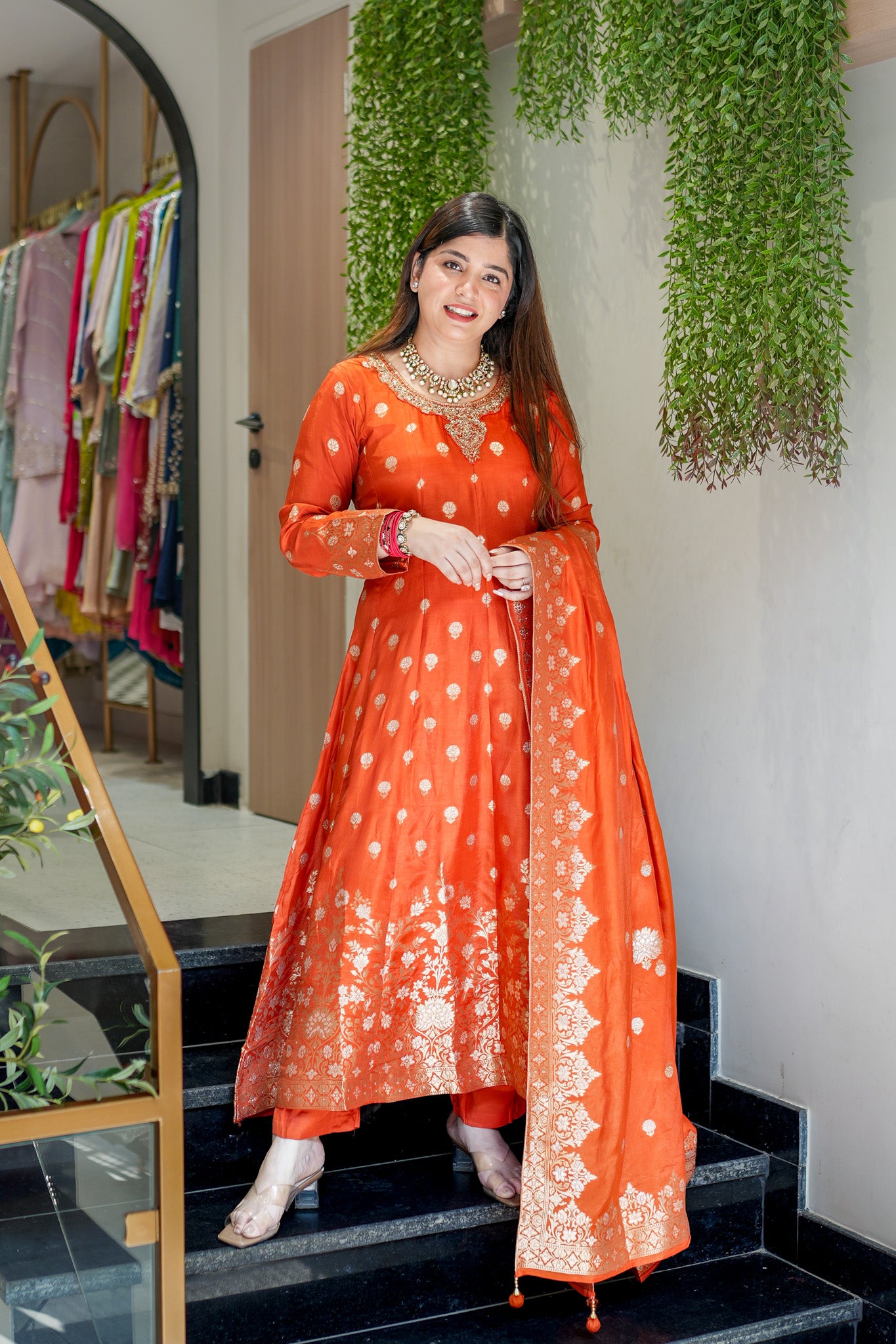 Noore Banarasi Anarkali Suit